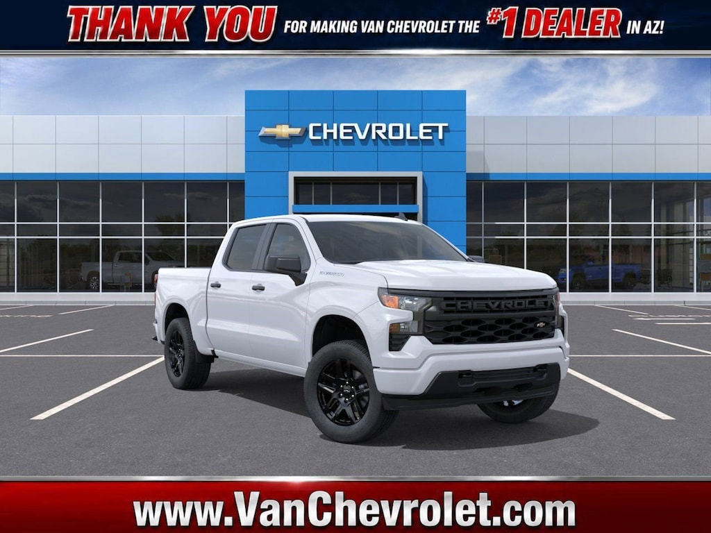 New 2026 Chevrolet Silverado 1500 Custom Truck Crew Cab