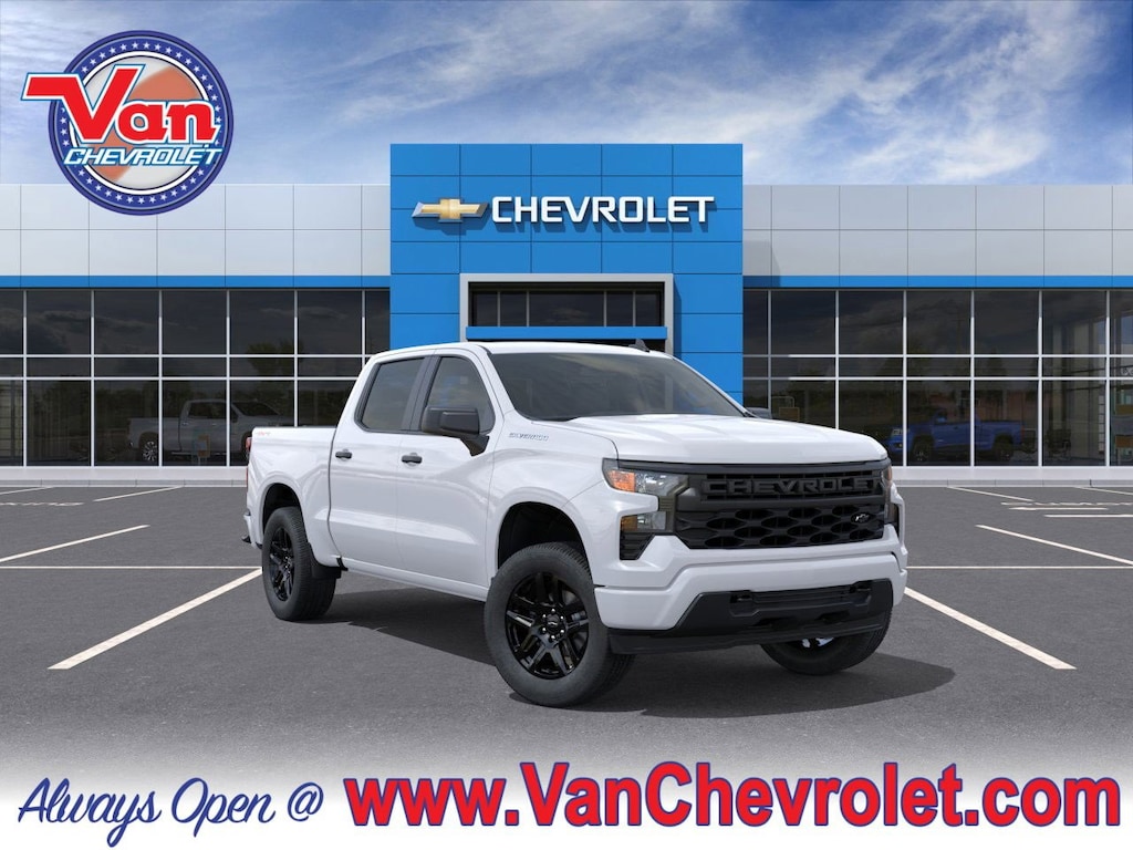 New 2026 Chevrolet Silverado 1500 Custom Truck Crew Cab