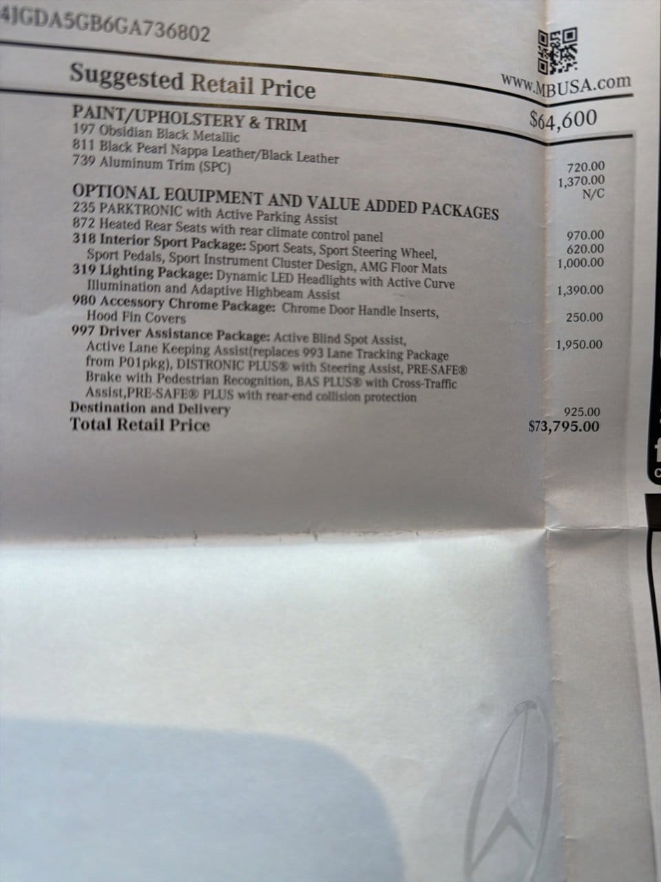 Used 2016 Mercedes-Benz GLE-Class GLE400 with VIN 4JGDA5GB6GA736802 for sale in Kansas City