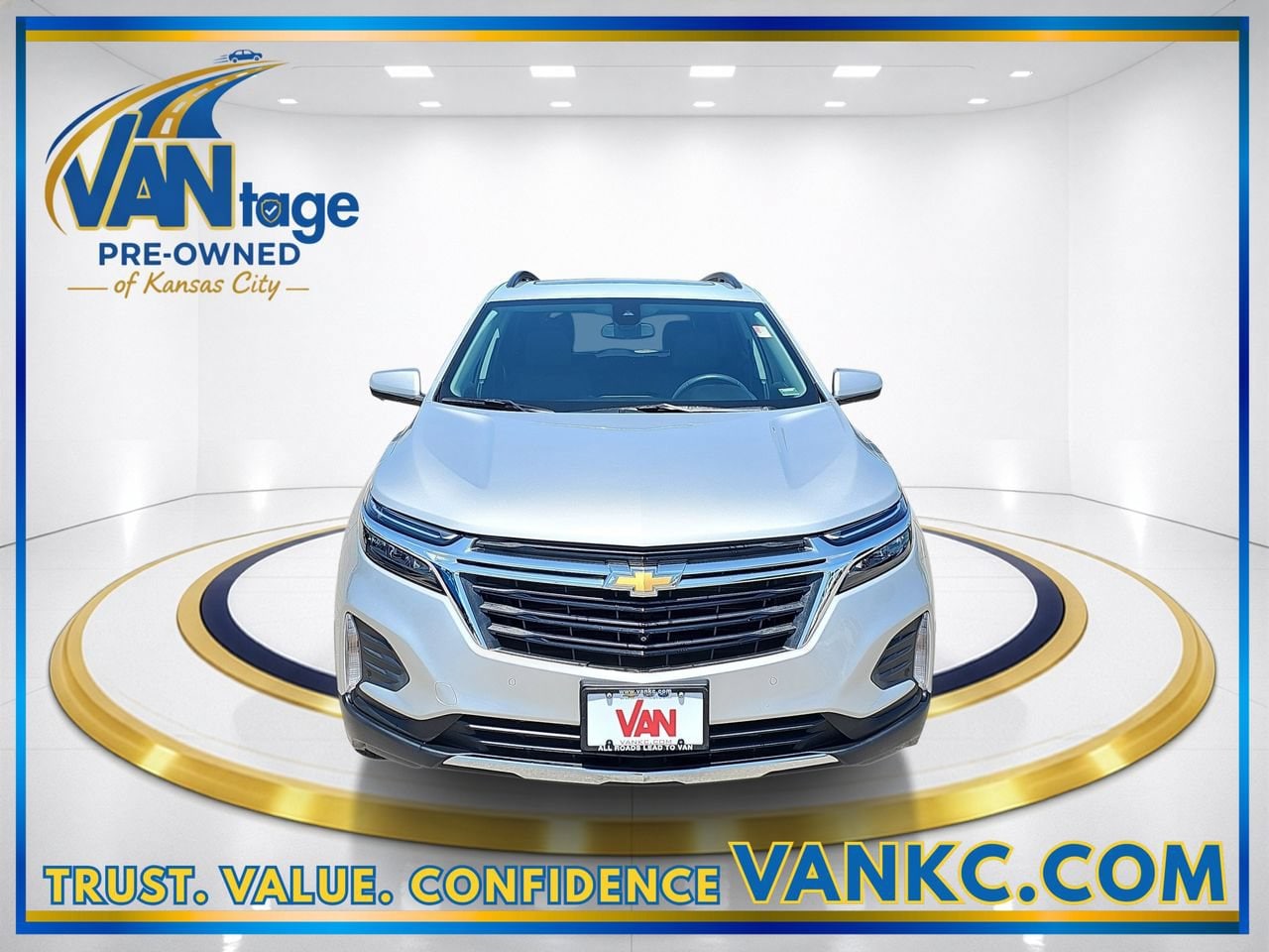 Used 2022 Chevrolet Equinox LT with VIN 3GNAXKEV3NL203191 for sale in Kansas City