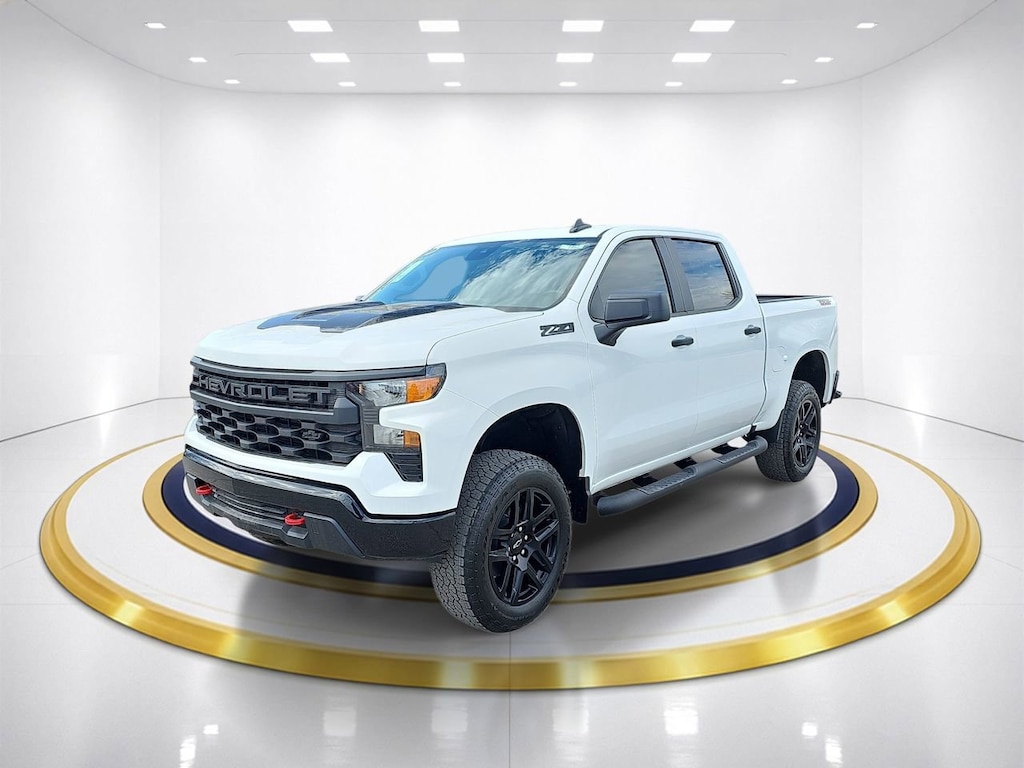 New 2026 Chevrolet Silverado 1500 Custom Trail Boss Truck Crew Cab
