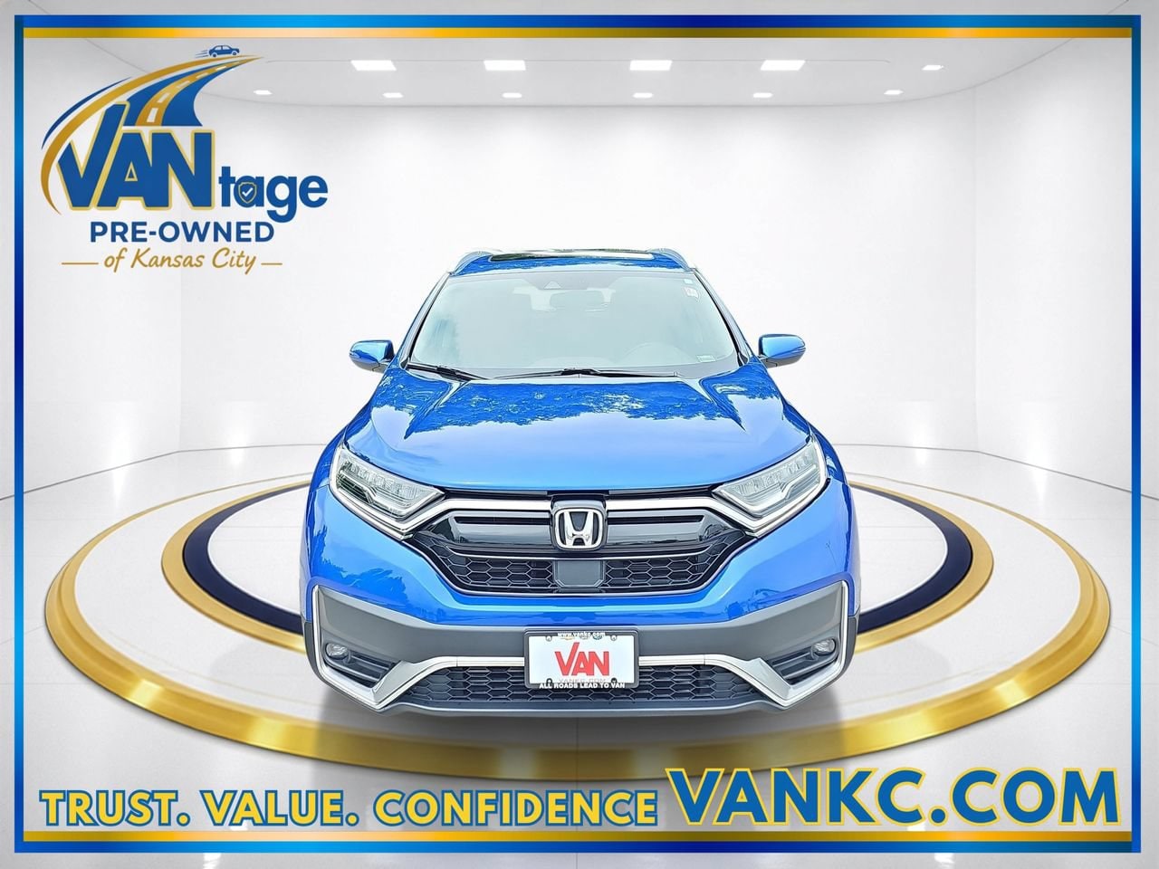 Used 2021 Honda CR-V Touring with VIN 7FARW2H91ME033010 for sale in Kansas City