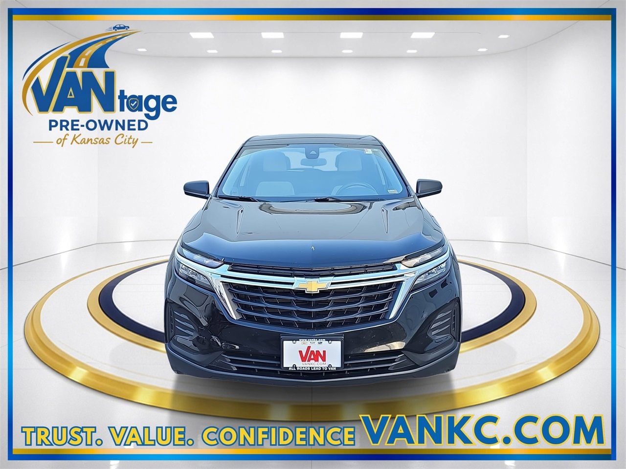 Used 2024 Chevrolet Equinox LS with VIN 3GNAXHEG0RL161590 for sale in Kansas City
