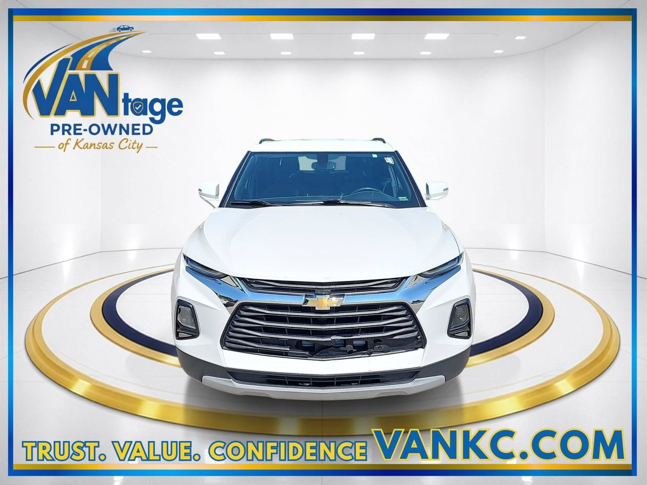 Used 2020 Chevrolet Blazer 2LT with VIN 3GNKBHR48LS682900 for sale in Kansas City