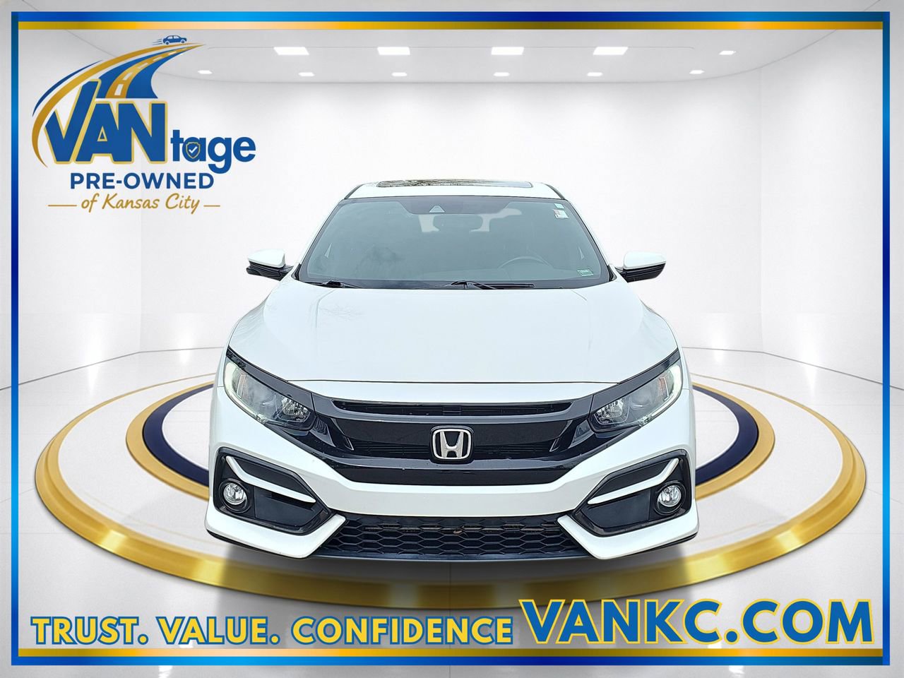 Used 2020 Honda Civic Hatchback EX-L with VIN SHHFK7H85LU208273 for sale in Kansas City