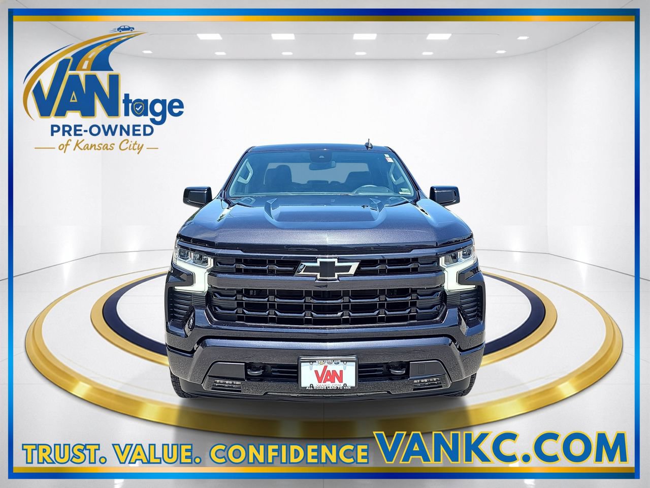 Used 2023 Chevrolet Silverado 1500 RST with VIN 2GCUDEED3P1138001 for sale in Kansas City