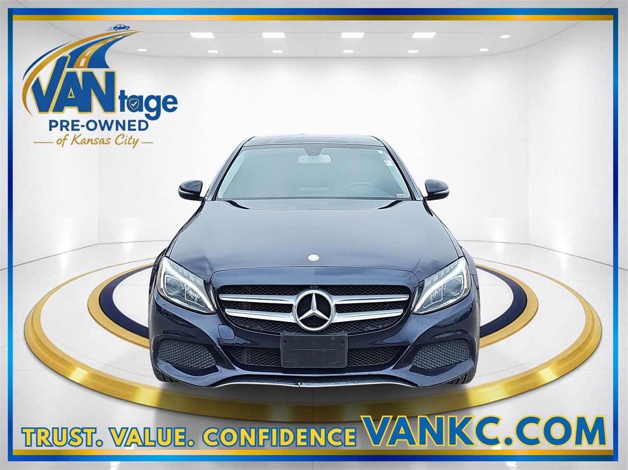 Used 2016 Mercedes-Benz C-Class C300 with VIN 55SWF4KB4GU102264 for sale in Kansas City