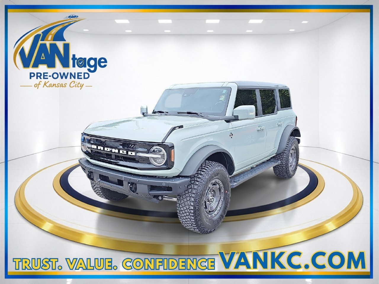 Used 2024 Ford Bronco 4-Door Outer Banks with VIN 1FMDE8BH8RLA77534 for sale in Kansas City