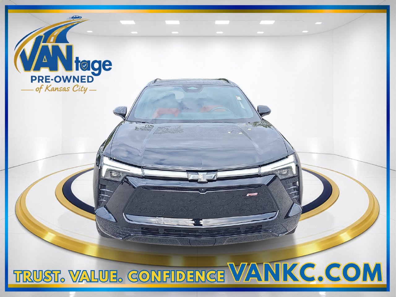 Used 2024 Chevrolet Blazer EV RS with VIN 3GNKDCRJ9RS159820 for sale in Kansas City