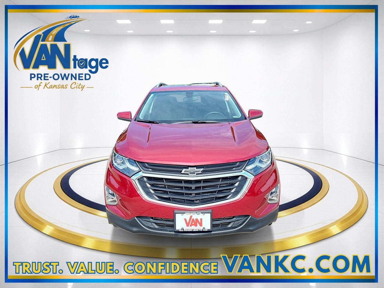 Used 2019 Chevrolet Equinox LT with VIN 2GNAXVEX7K6140325 for sale in Kansas City