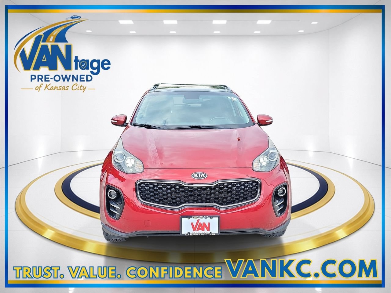 Used 2019 Kia Sportage EX with VIN KNDPNCAC2K7570781 for sale in Kansas City