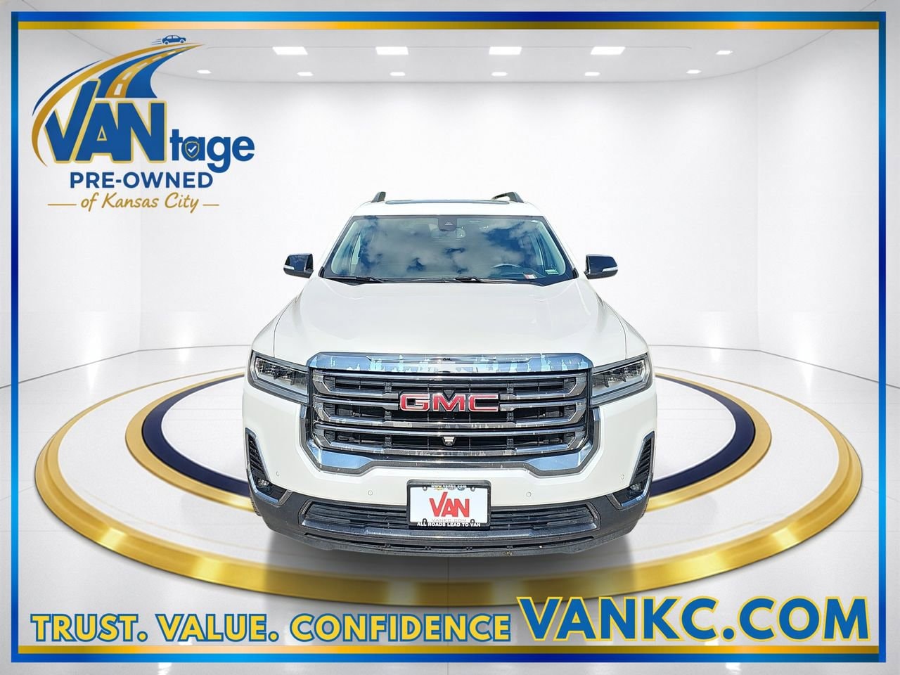 Used 2023 GMC Acadia AT4 with VIN 1GKKNLLS3PZ158061 for sale in Kansas City