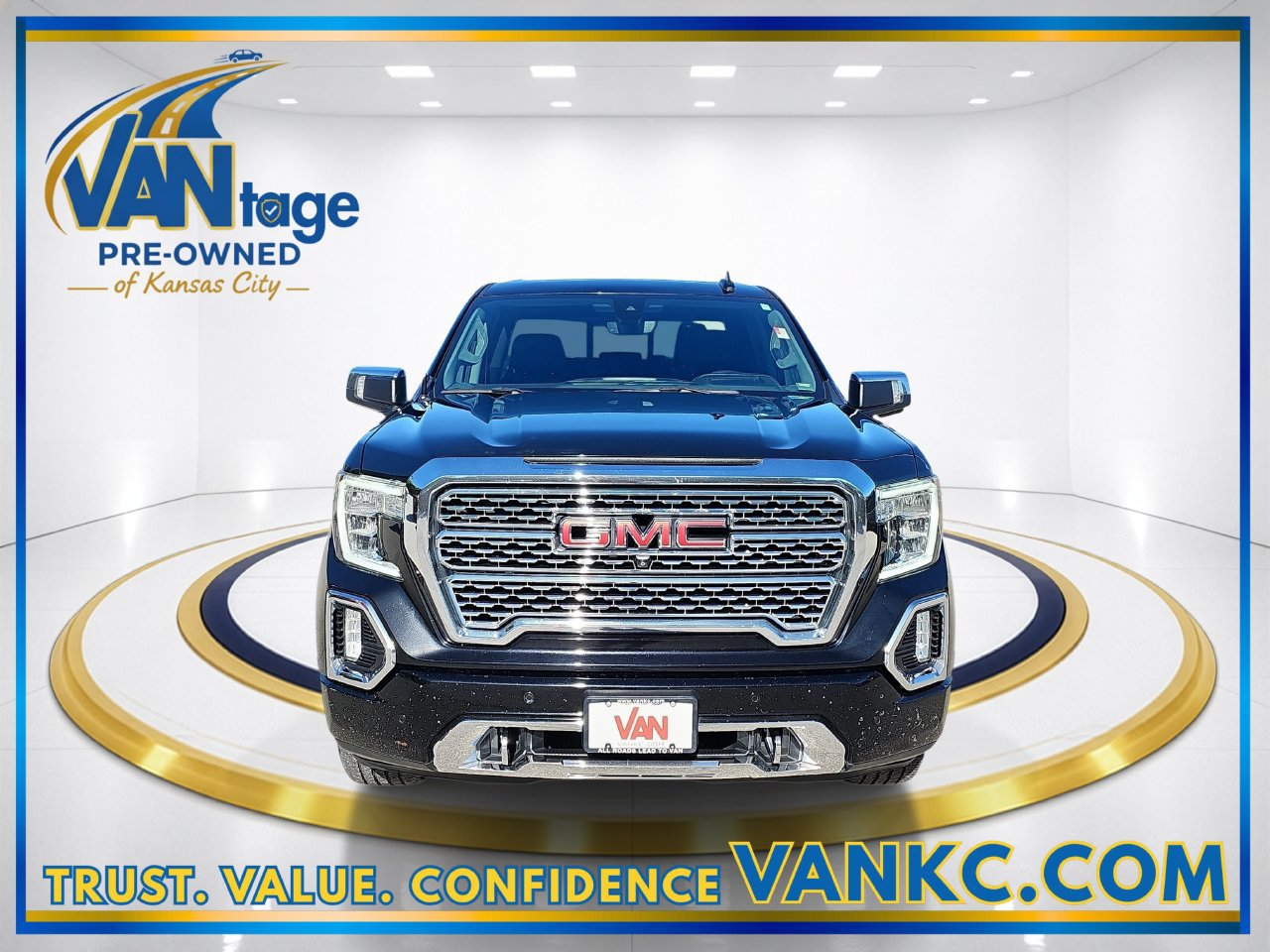 Used 2021 GMC Sierra 1500 Denali with VIN 1GTU9FET8MZ231131 for sale in Kansas City