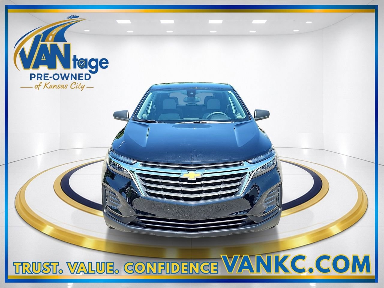 Used 2024 Chevrolet Equinox LS with VIN 3GNAXHEG4RL330977 for sale in Kansas City
