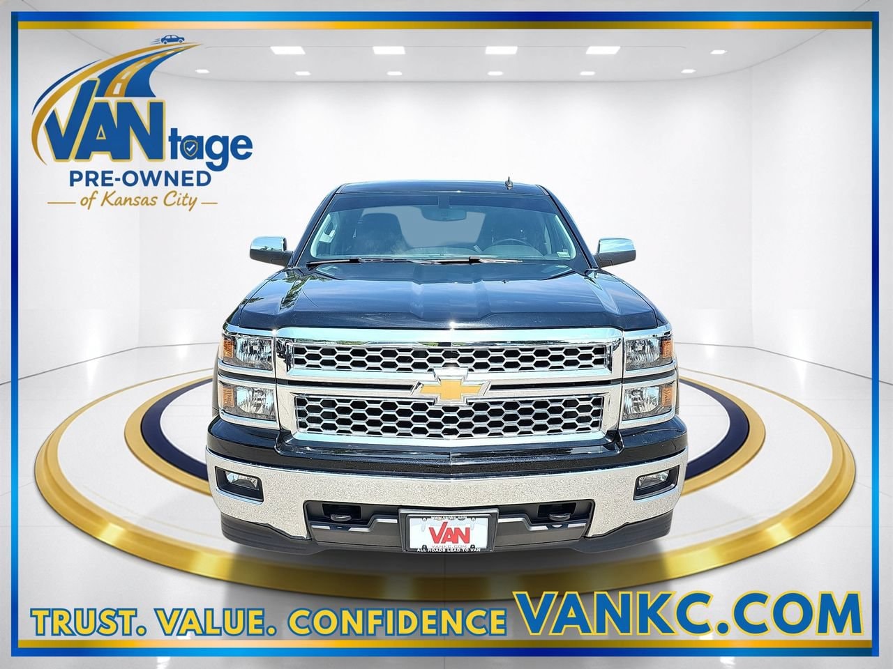 Used 2014 Chevrolet Silverado 1500 LT with VIN 1GCVKREC2EZ320186 for sale in Kansas City