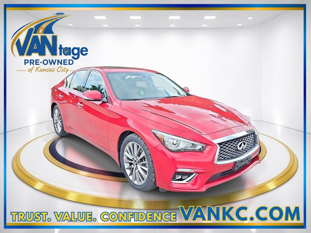 Used 2022 INFINITI Q50 Luxe AWD Sedan