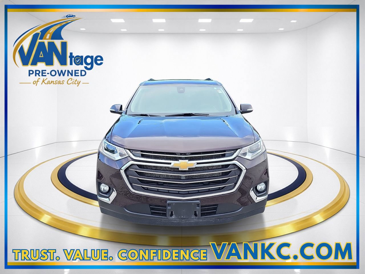 Used 2020 Chevrolet Traverse 1LT with VIN 1GNERGKWXLJ239227 for sale in Kansas City