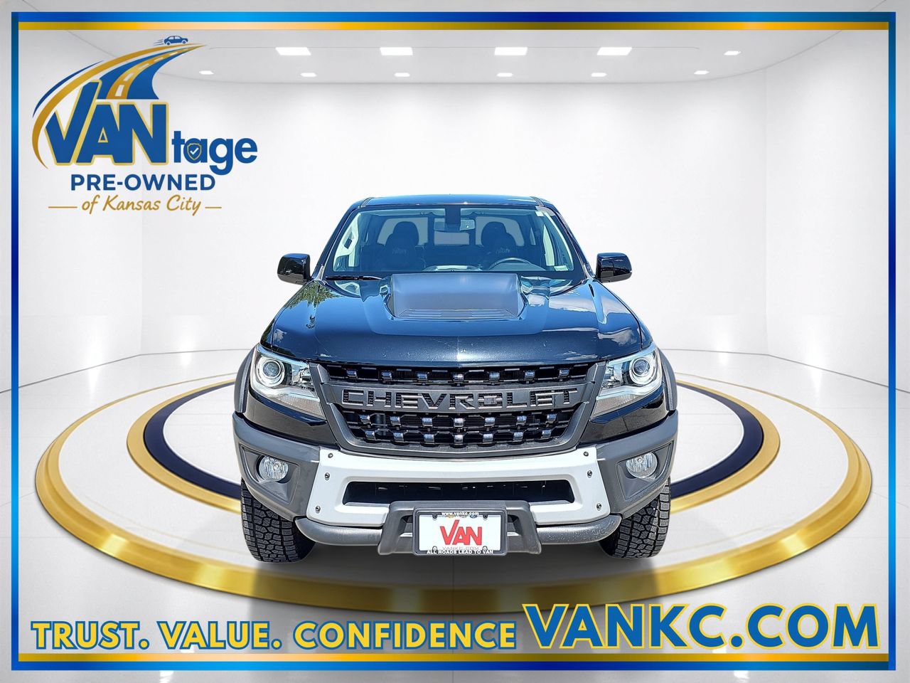 Certified 2022 Chevrolet Colorado ZR2 with VIN 1GCGTEEN9N1285029 for sale in Kansas City