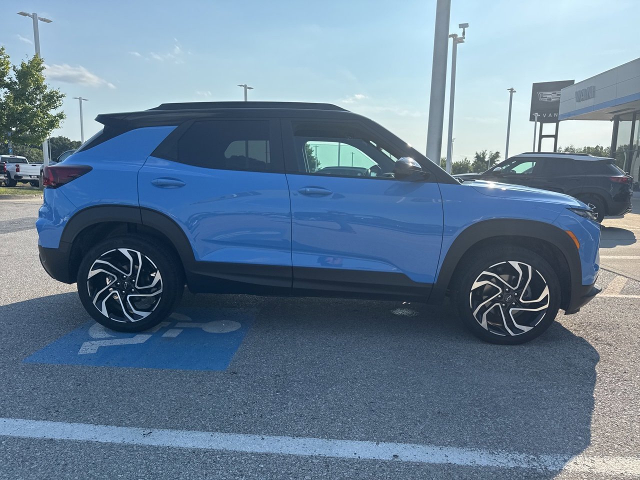 Used 2024 Chevrolet TrailBlazer RS with VIN KL79MUSL1RB195132 for sale in Kansas City