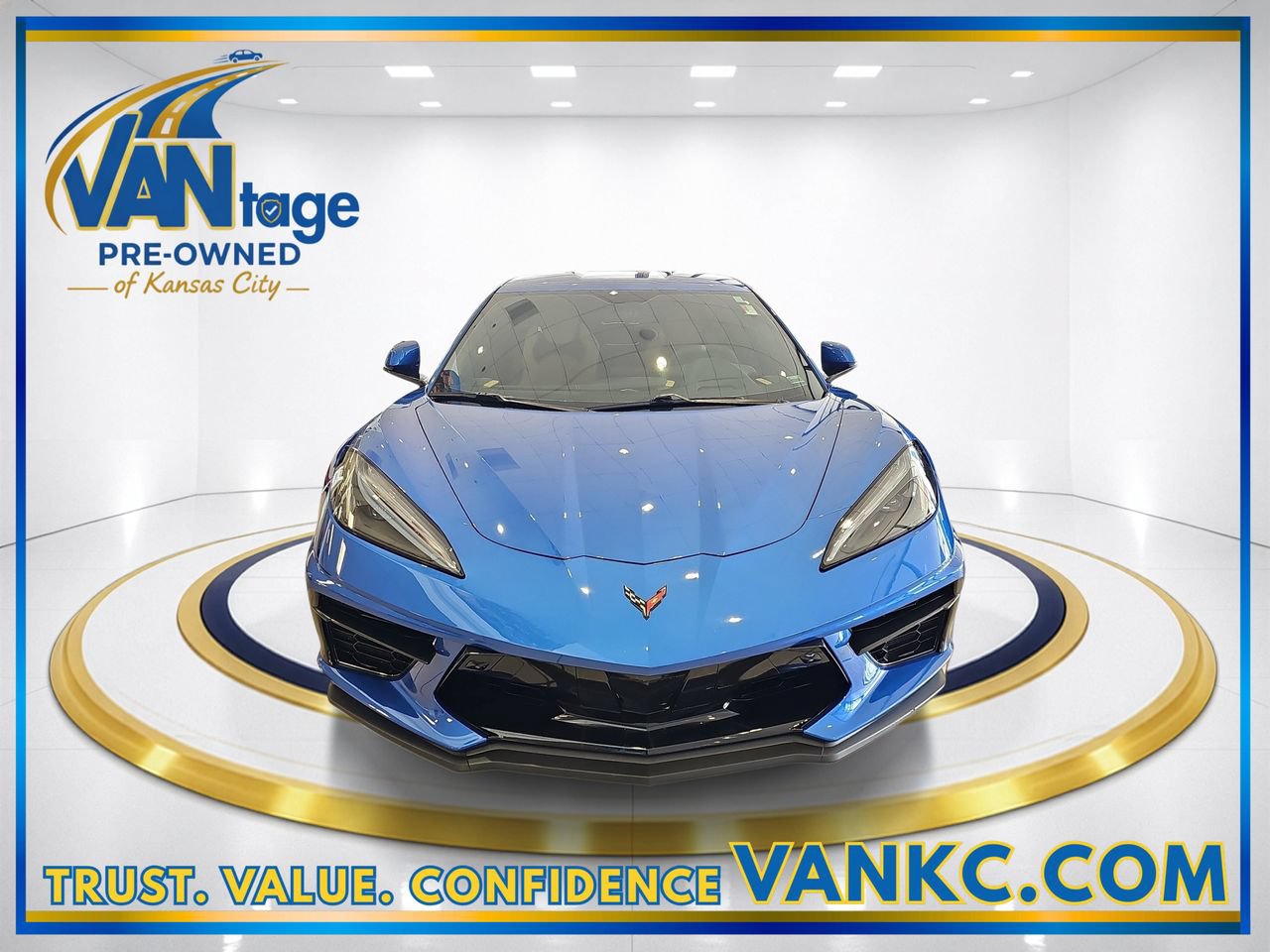 Certified 2021 Chevrolet Corvette 2LT with VIN 1G1YB2D47M5103343 for sale in Kansas City