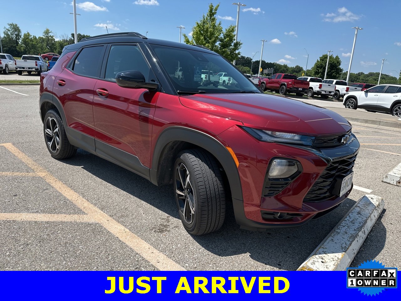 Certified 2022 Chevrolet Trailblazer RS with VIN KL79MTSL0NB136710 for sale in Kansas City
