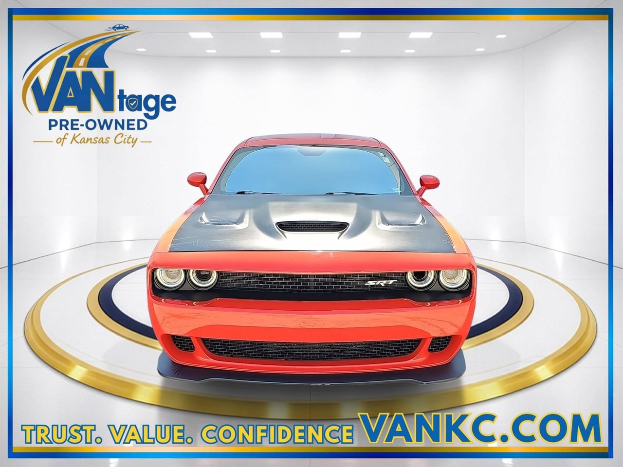 Used 2017 Dodge Challenger SRT with VIN 2C3CDZC95HH607085 for sale in Kansas City