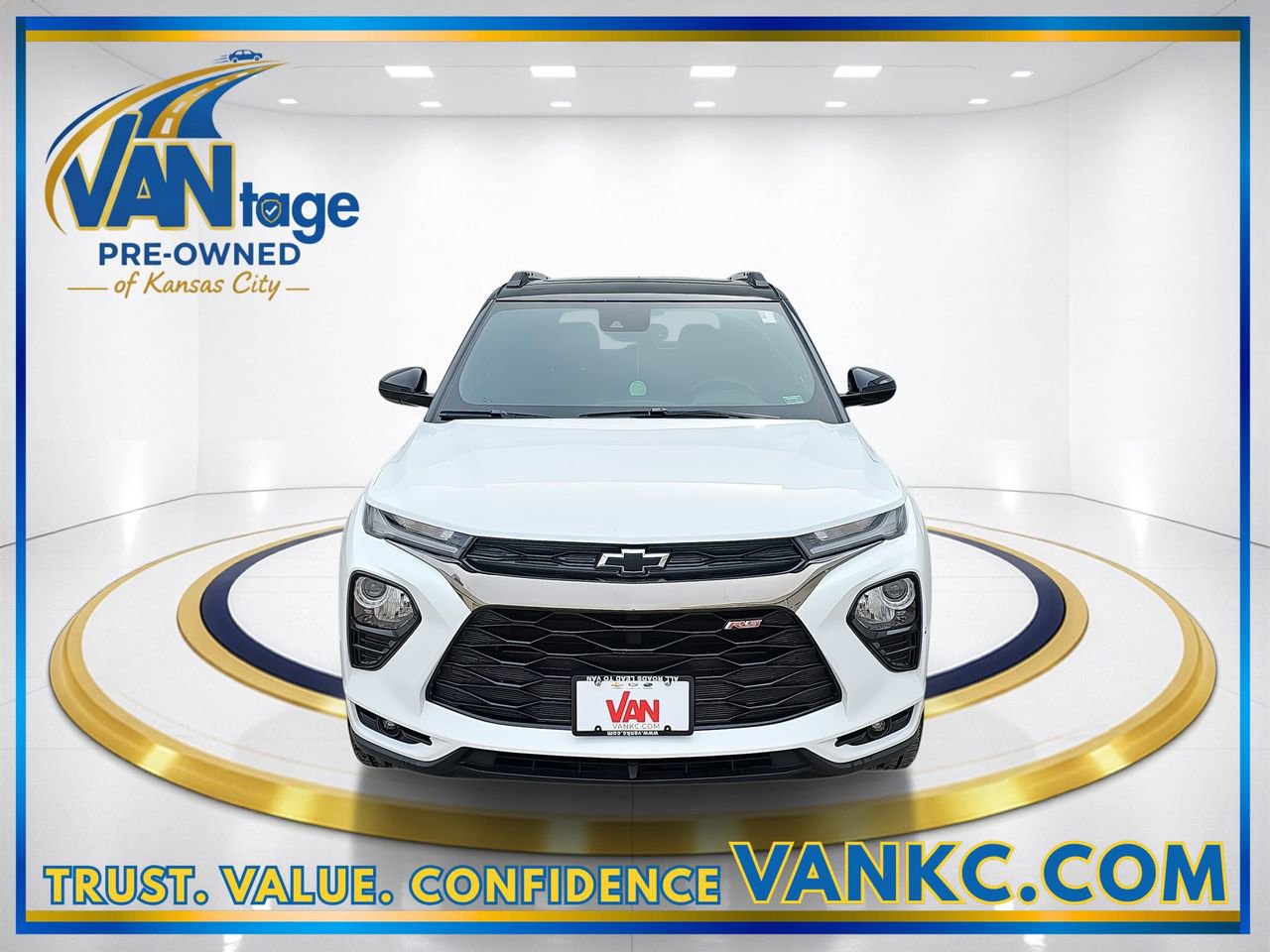 Certified 2021 Chevrolet Trailblazer RS with VIN KL79MUSL2MB158535 for sale in Kansas City