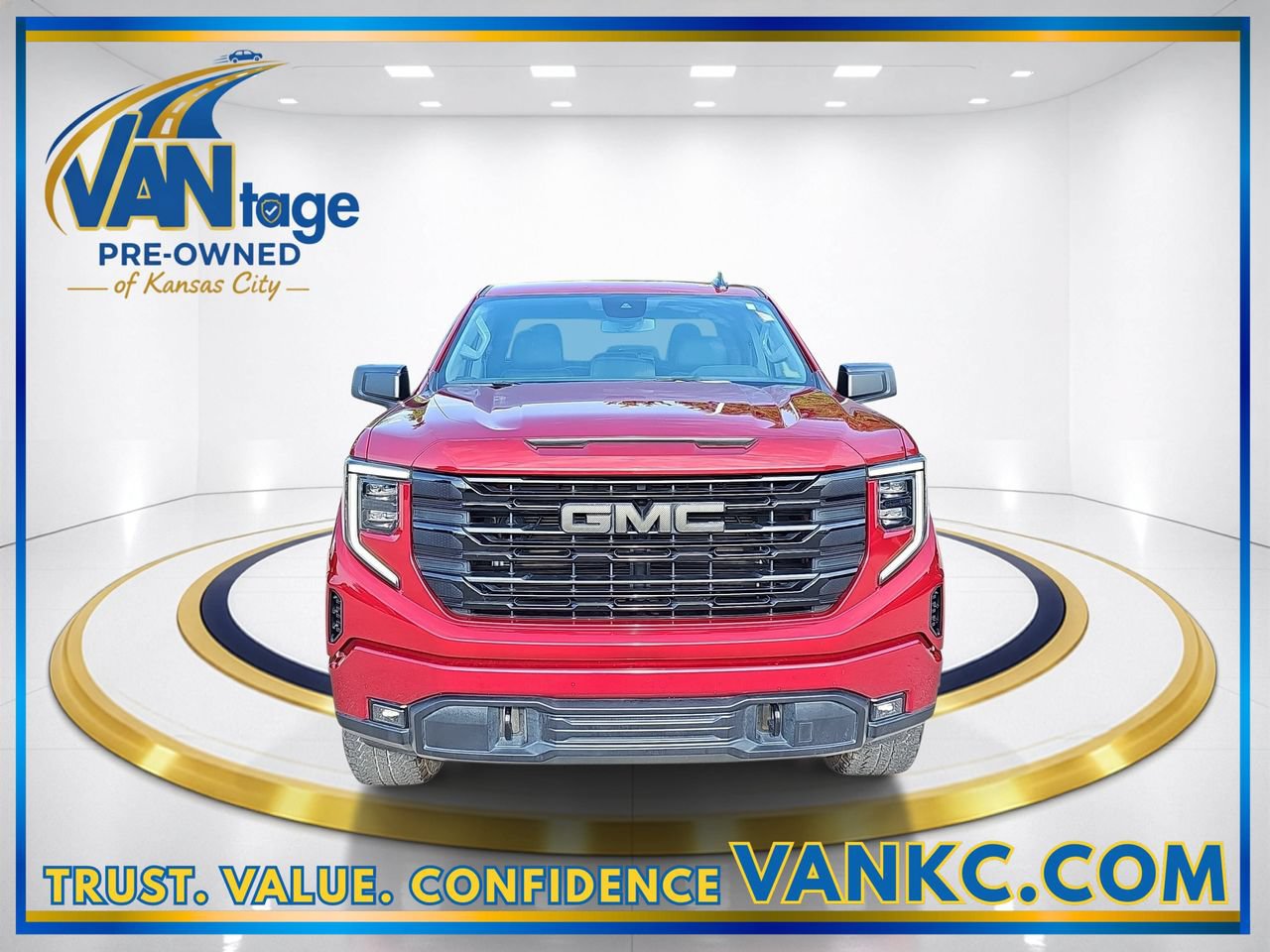 Certified 2024 GMC Sierra 1500 Elevation with VIN 3GTUUCED7RG365531 for sale in Kansas City