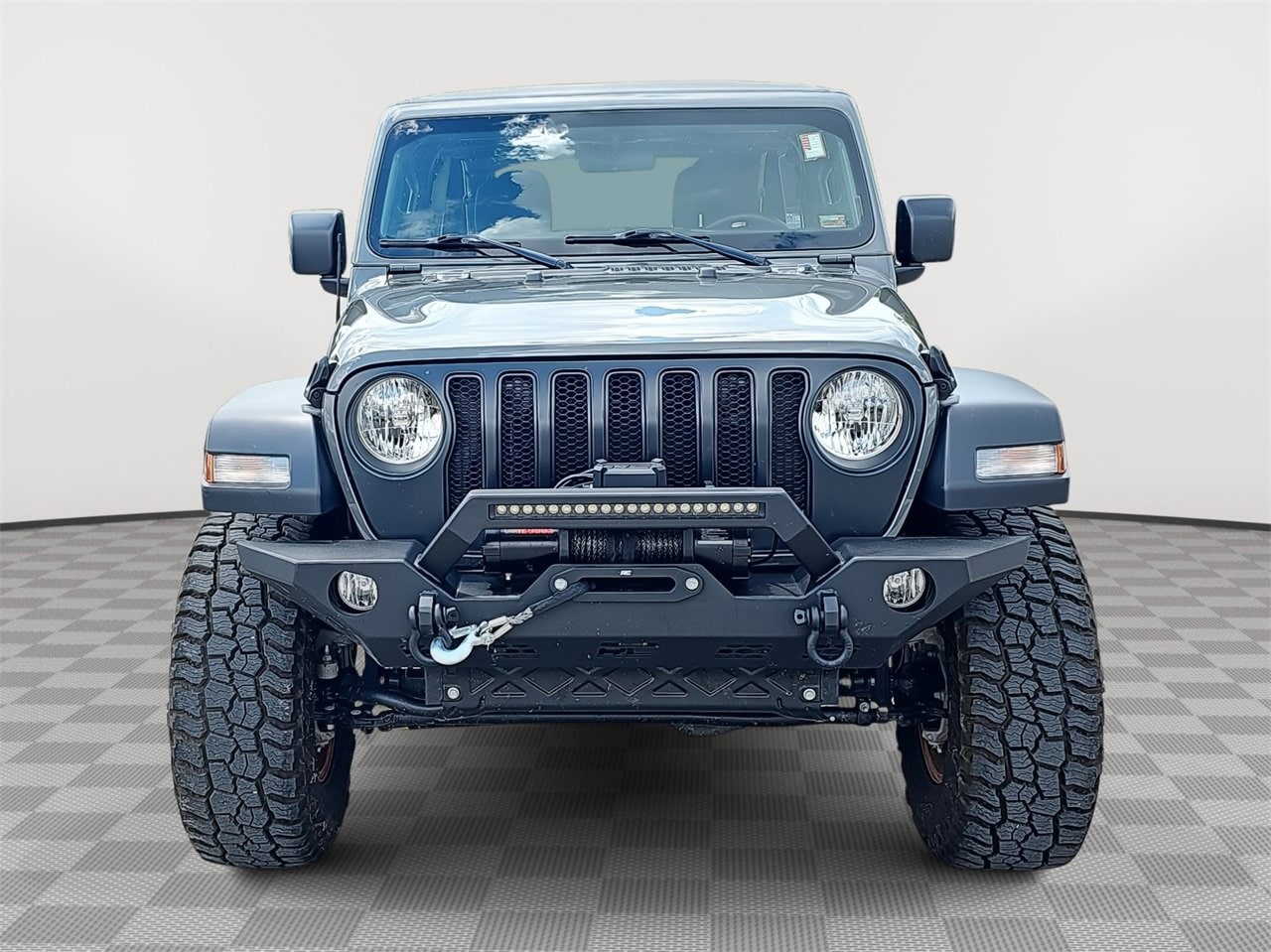 Used 2022 Jeep Wrangler Unlimited Sport with VIN 1C4HJXDN1NW224185 for sale in Kansas City
