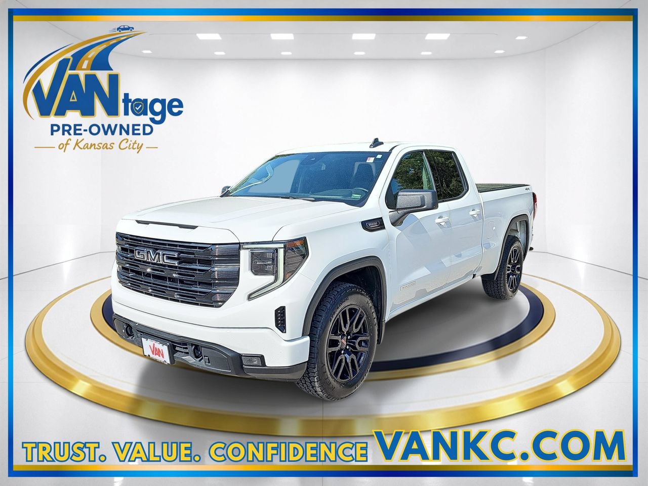 Used 2023 GMC Sierra 1500 Elevation with VIN 1GTVUCE80PZ313940 for sale in Kansas City