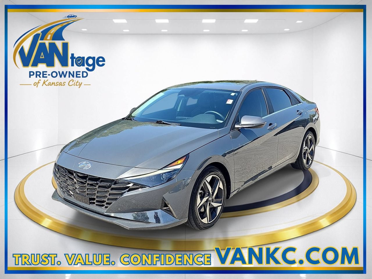 Certified 2023 Hyundai Elantra Limited with VIN KMHLP4AG0PU576830 for sale in Kansas City