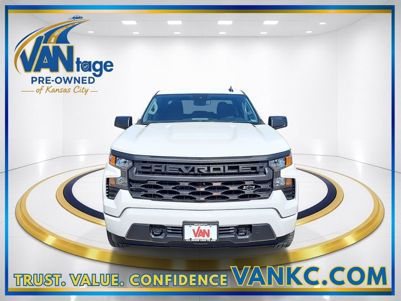 Used 2026 Chevrolet Silverado 1500 Custom with VIN 3GCPKBEK9TG156360 for sale in Kansas City
