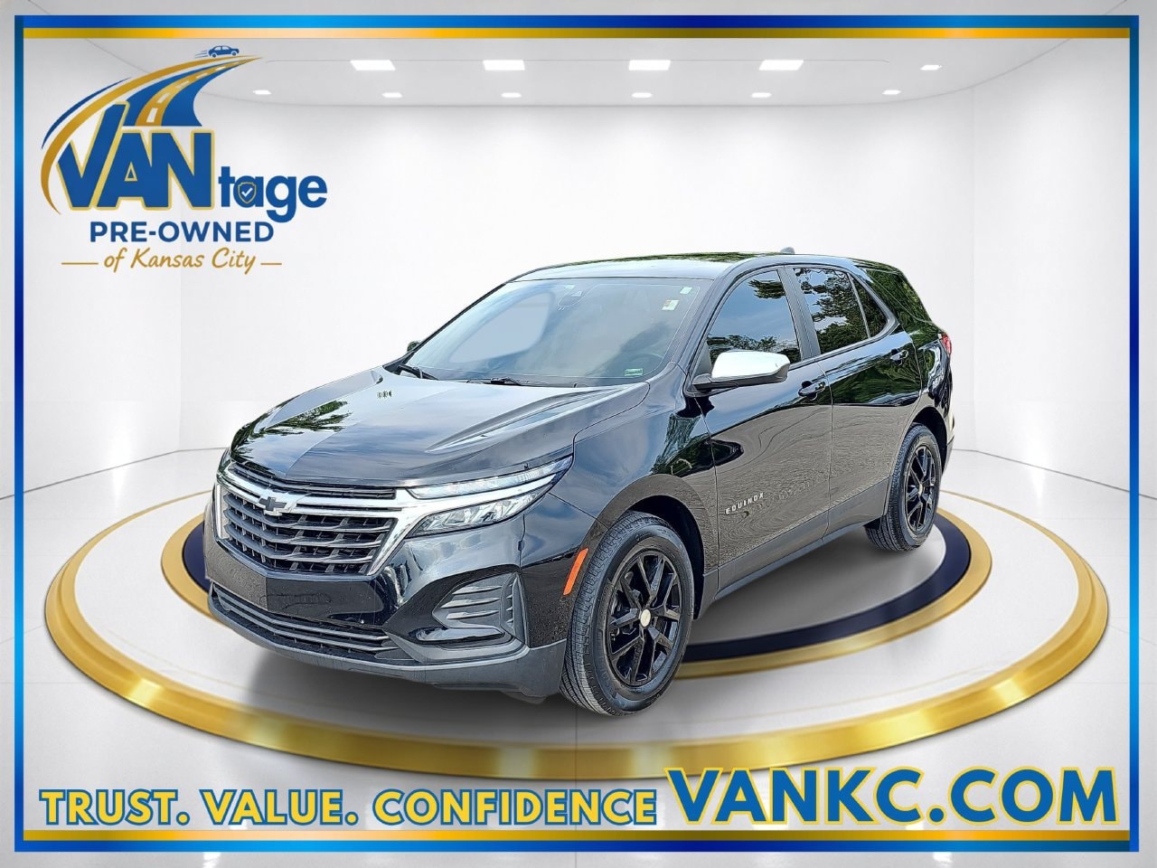 Used 2024 Chevrolet Equinox LS with VIN 3GNAXHEG0RL182164 for sale in Kansas City