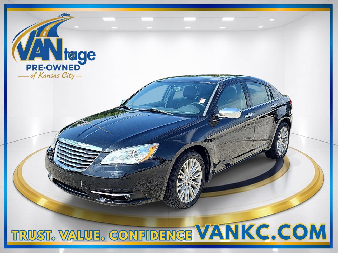 Used 2012 Chrysler 200 Limited with VIN 1C3CCBCBXCN226801 for sale in Kansas City