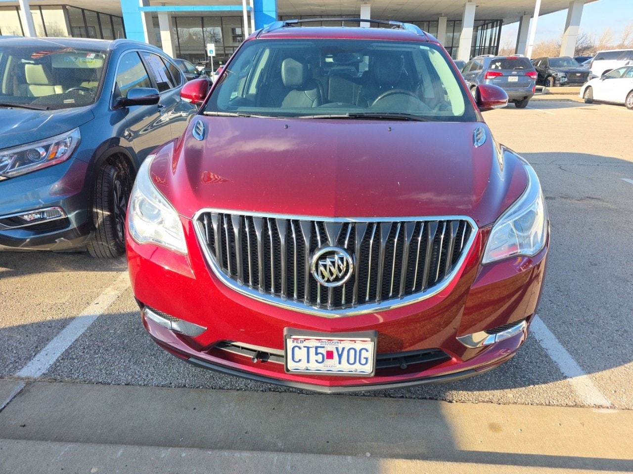 Used 2017 Buick Enclave Leather with VIN 5GAKRBKDXHJ144964 for sale in Kansas City