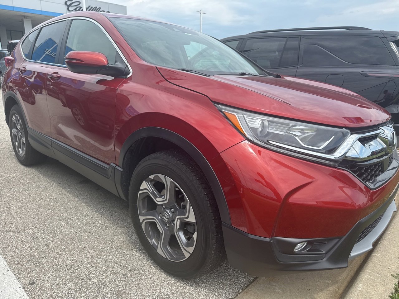 Used 2017 Honda CR-V EX with VIN 5J6RW2H52HL025357 for sale in Kansas City
