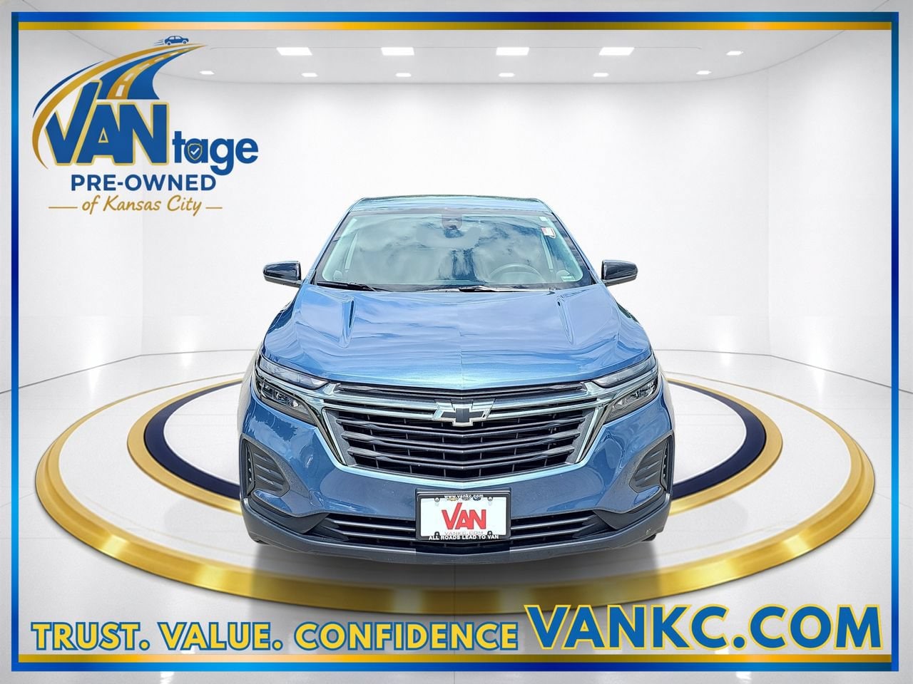 Used 2024 Chevrolet Equinox LS with VIN 3GNAXHEG9RL370584 for sale in Kansas City