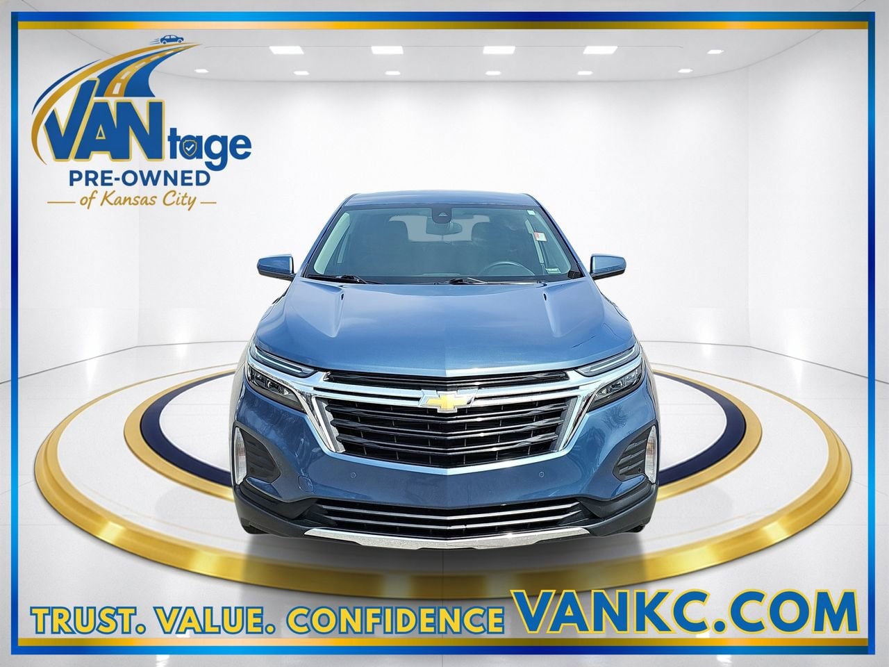 Used 2024 Chevrolet Equinox LT with VIN 3GNAXKEG1RL292251 for sale in Kansas City
