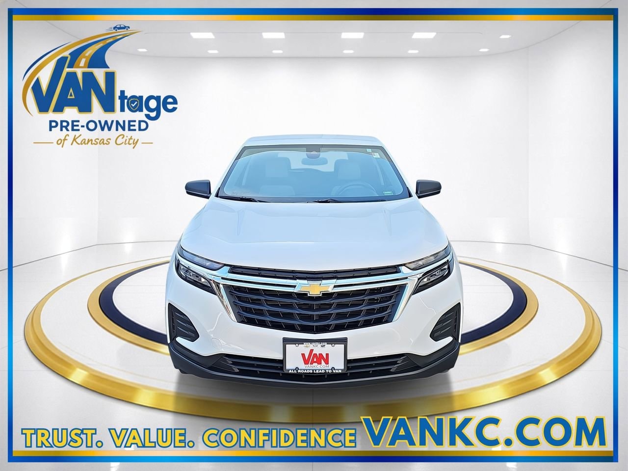 Used 2024 Chevrolet Equinox LS with VIN 3GNAXHEG4RL183348 for sale in Kansas City