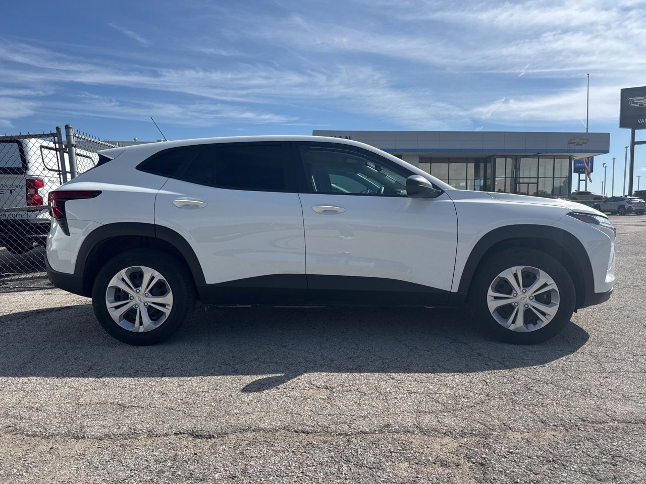 Certified 2025 Chevrolet Trax LS with VIN KL77LFEP7SC180655 for sale in Kansas City