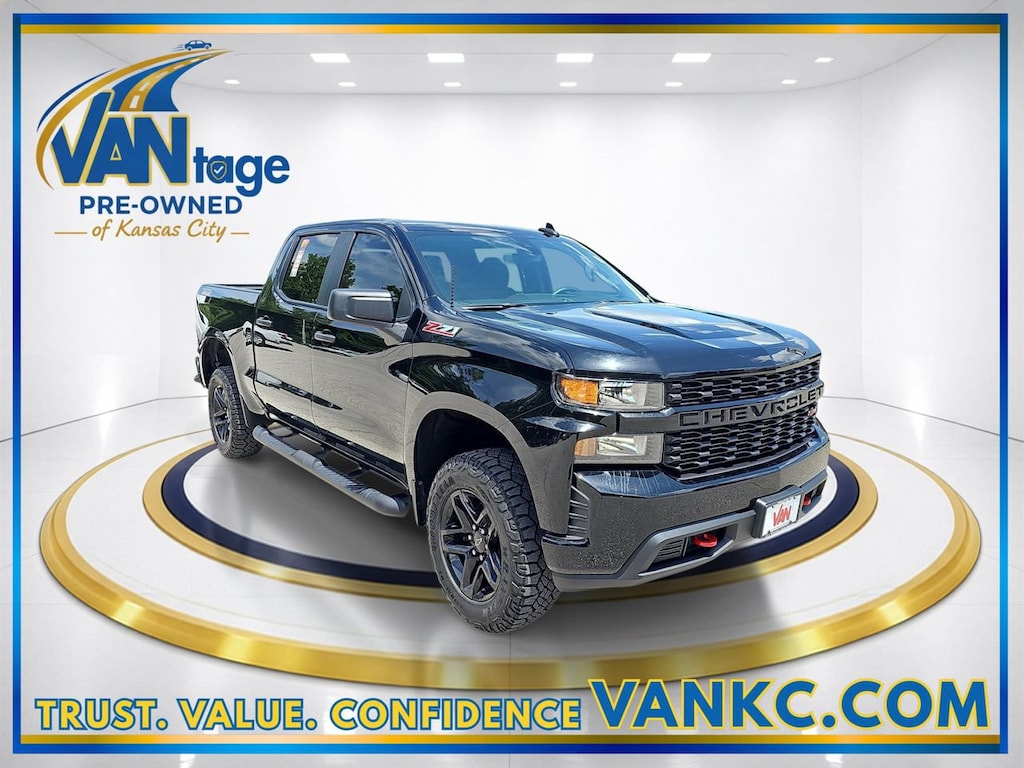 Used 2021 Chevrolet Silverado 1500 Custom Trail Boss Truck