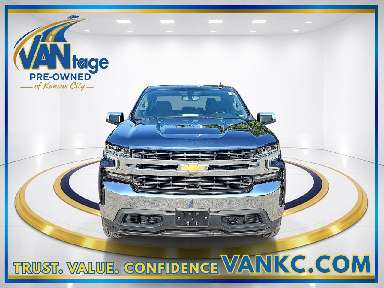 Certified 2021 Chevrolet Silverado 1500 LT with VIN 1GCUYDED0MZ440962 for sale in Kansas City
