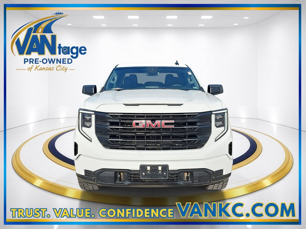 Certified 2024 GMC Sierra 1500 Pro with VIN 1GTPUAEK5RZ310804 for sale in Kansas City