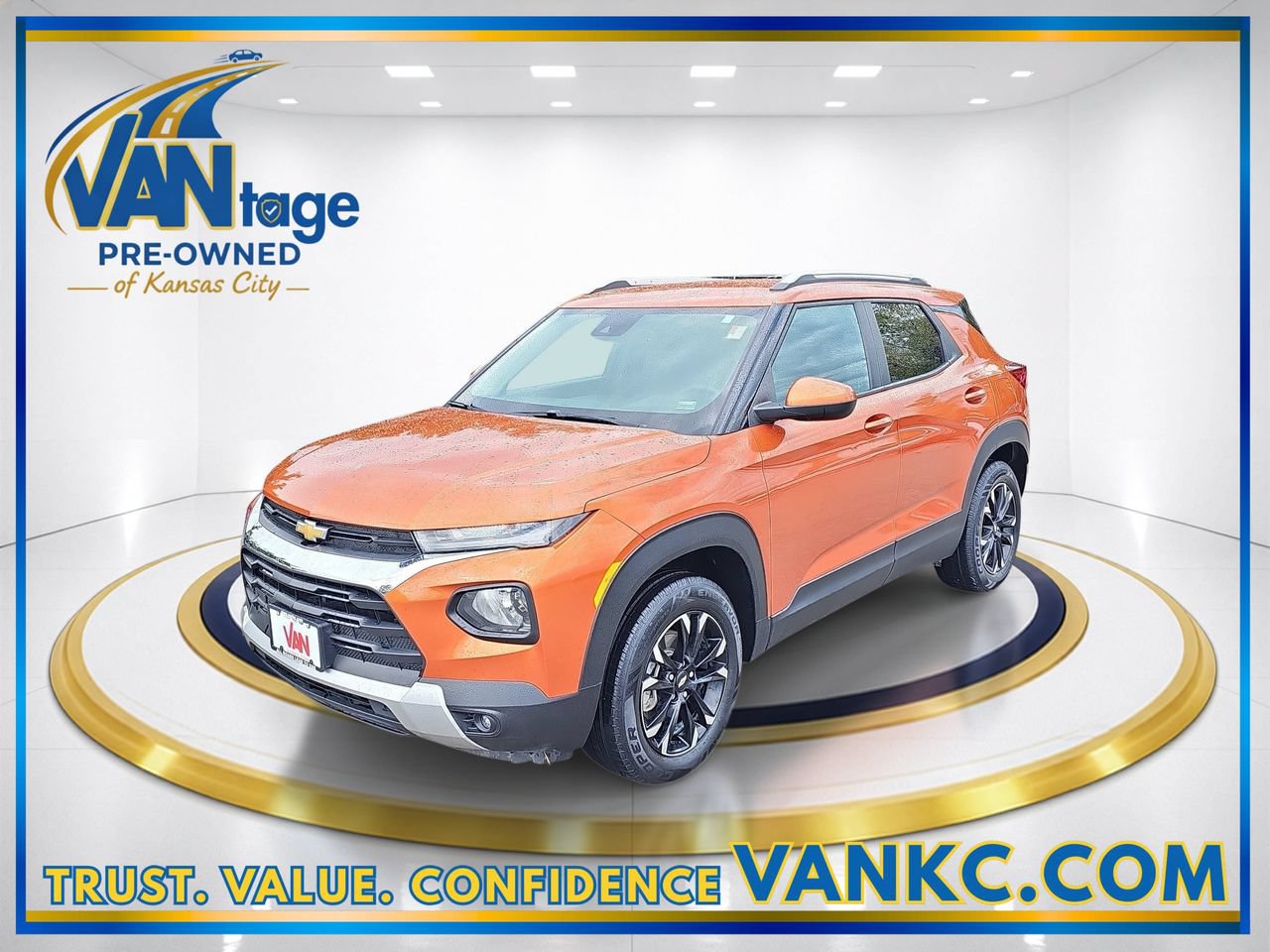 Used 2022 Chevrolet Trailblazer LT with VIN KL79MRSL8NB099103 for sale in Kansas City
