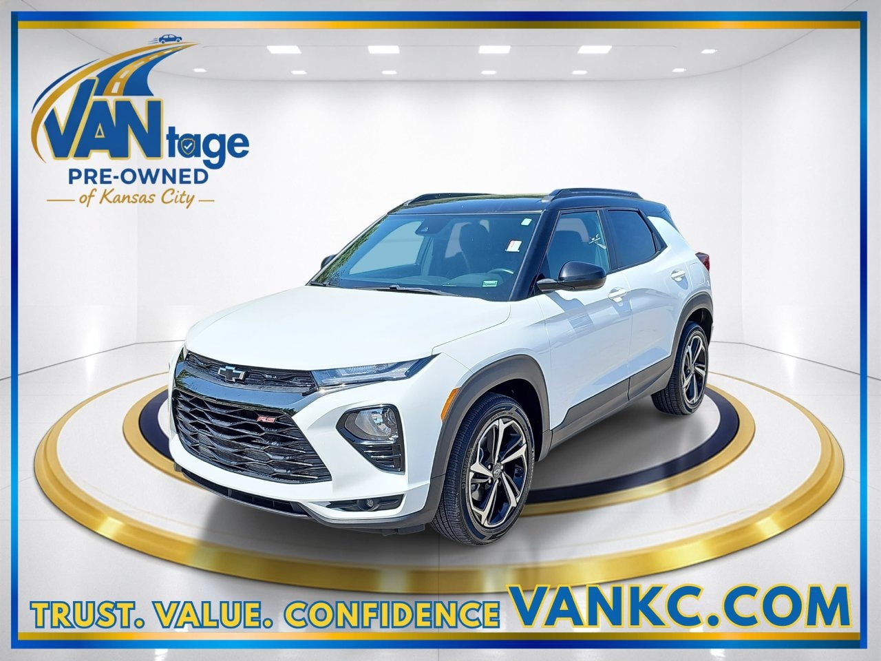 Certified 2021 Chevrolet Trailblazer RS with VIN KL79MTSL0MB150461 for sale in Kansas City