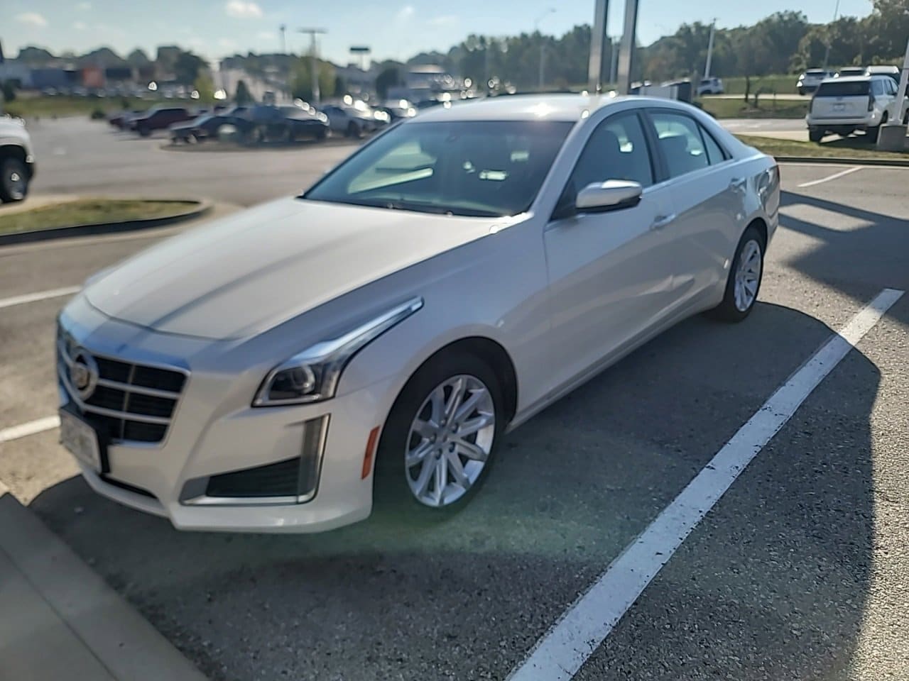 Used 2014 Cadillac CTS Sedan Standard with VIN 1G6AW5SX7E0153740 for sale in Kansas City, MO