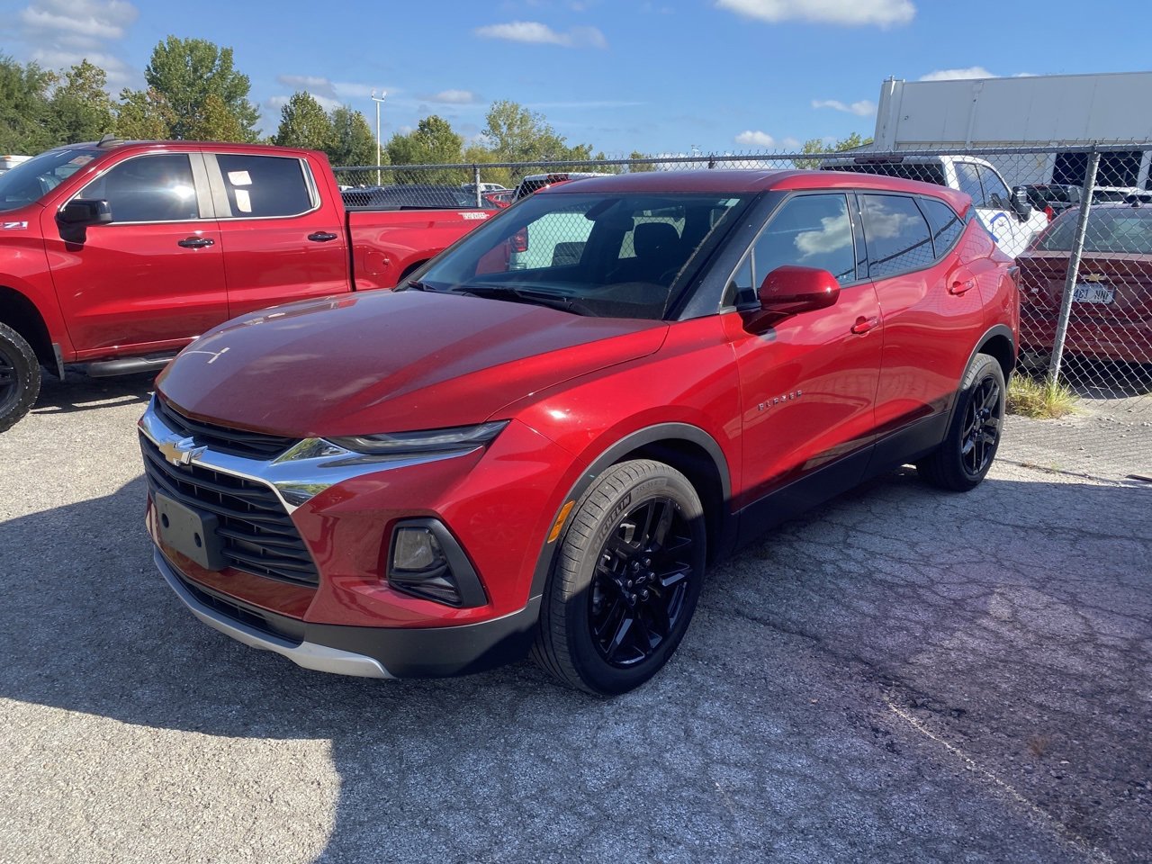 Certified 2021 Chevrolet Blazer 1LT with VIN 3GNKBBRA7MS585482 for sale in Kansas City, MO