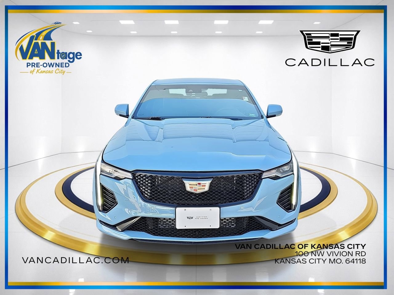 Used 2025 Cadillac CT4-V V-Series with VIN 1G6DH5RL3S0117811 for sale in Kansas City