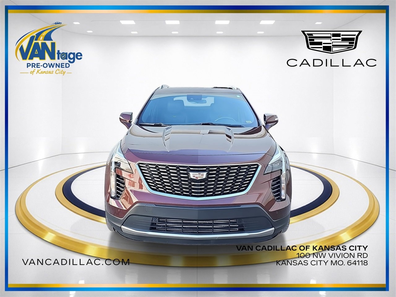 Certified 2023 Cadillac XT4 Premium Luxury with VIN 1GYFZDR40PF100727 for sale in Kansas City