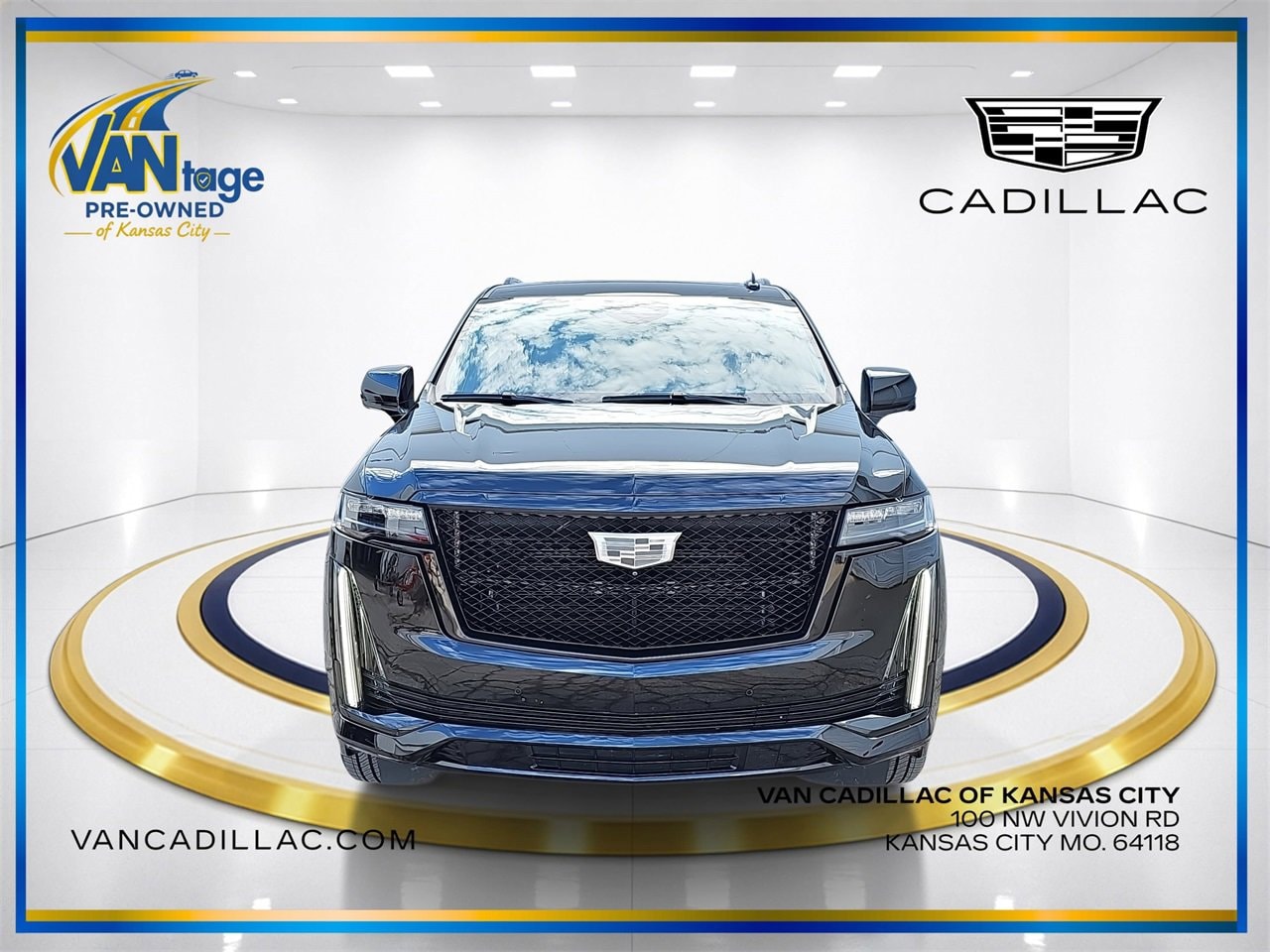 Used 2021 Cadillac Escalade ESV Sport Platinum with VIN 1GYS4RKL9MR368665 for sale in Kansas City